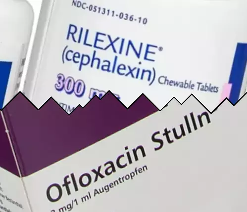 Cefalexina contra Ofloxacina