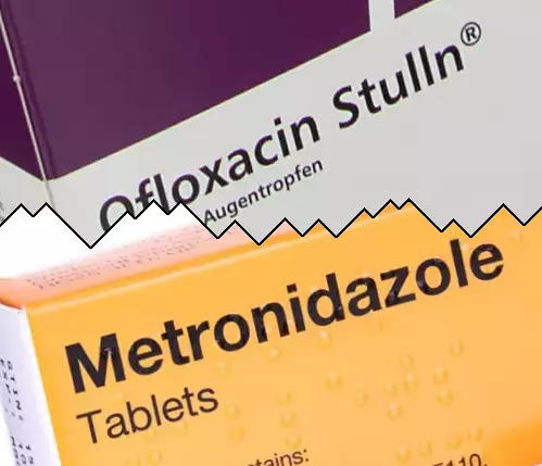 Ofloxacina contra Metronidazol